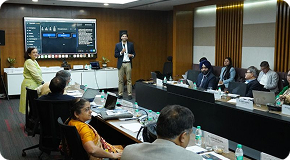 NITI Aayog's NITI Frontier Technology Hub conducted a one-day workshop to equip Senior Officers from NITI Aayog with fundamental concepts, tools, and real-world applications of Artificial Intelligence image 1