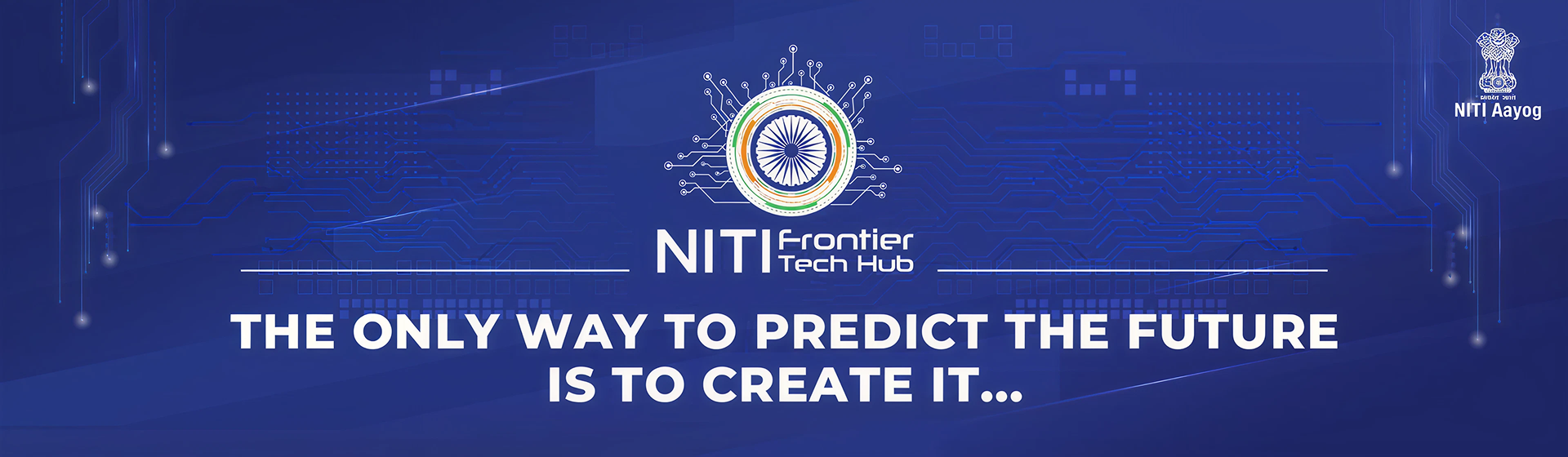 NITI Frontier Tech Hub banner