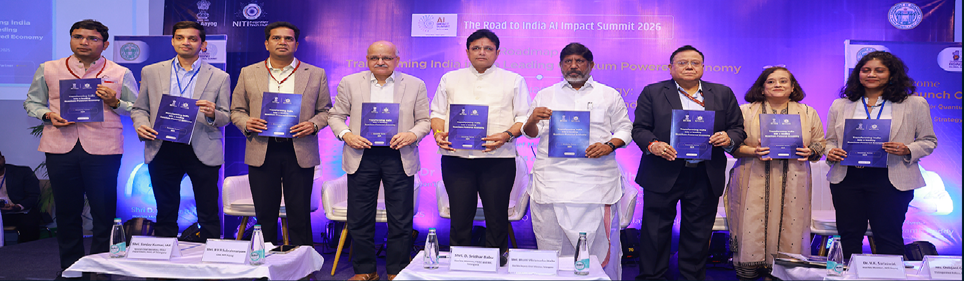 Transforming India into a leading Quantum-Powered Economy banner